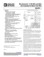 ADUC831BCP 数据规格书 1