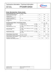FF200R12KS4 数据规格书 3