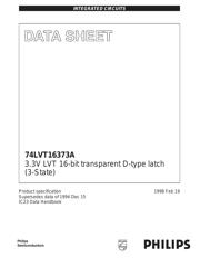 74LVT16373ADGG,112 datasheet.datasheet_page 1