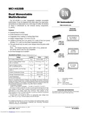 MC14528BDG Datenblatt PDF