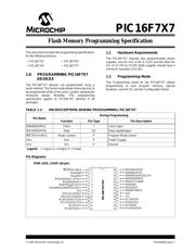 PIC16F737-I/SP 编程指南