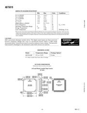 AD75019JPZ datasheet.datasheet_page 4