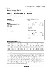 1N4148T-72 数据规格书 1