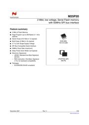 M25P20-VMN3 datasheet.datasheet_page 1