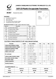 BC817-40 数据规格书 1