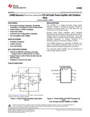 LM4862M/NOPB Datenblatt PDF