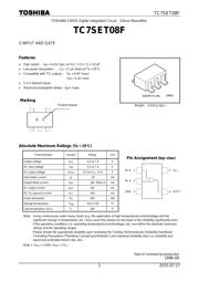 TC7SET08FU datasheet.datasheet_page 1