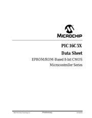 PIC16C54A-04I/P datasheet.datasheet_page 1