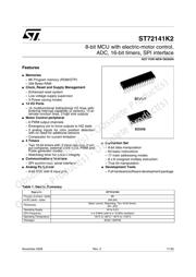 ST72T141K2M6 datasheet.datasheet_page 1