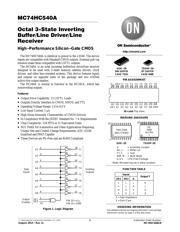 MC74HC540ADWR2G 数据规格书 1