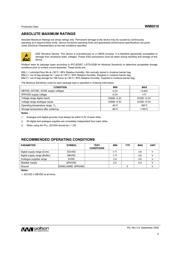 WM8510GEDS/V datasheet.datasheet_page 5