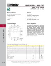 HMC385LP4E 数据规格书 1