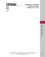 HMC385LP4E 数据规格书 6