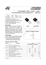 STW15NB50 datasheet.datasheet_page 1