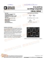 CMP401 datasheet.datasheet_page 1