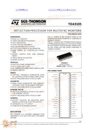 TDA9105 datasheet.datasheet_page 1