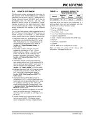 PIC16F88T-I/ML 数据规格书 5