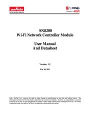 SN8200 datasheet.datasheet_page 1