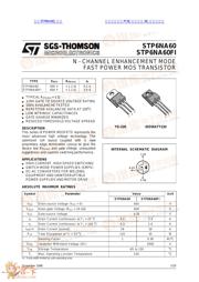 STP6NA60 datasheet.datasheet_page 1