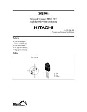 2SJ504 datasheet.datasheet_page 1