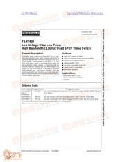 FSAV430 datasheet.datasheet_page 1