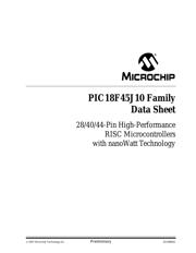 PIC18F24J10-I/SS 数据规格书 1