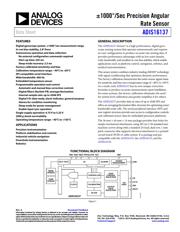 ADIS16137BMLZ datasheet.datasheet_page 1