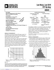 AD645BH datasheet.datasheet_page 1