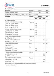 BSP 50 datasheet.datasheet_page 2