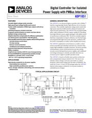 ADP1051ACPZ-R7 数据规格书 1