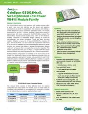 GS1011MEPS Datenblatt PDF