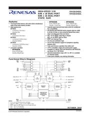 70V25L20PFGI8 datasheet.datasheet_page 1