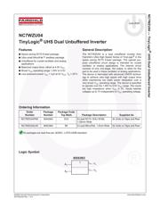 NC7WZU04P6X datasheet.datasheet_page 2