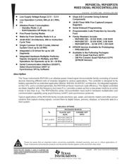 MSP430P337AIPJMPX datasheet.datasheet_page 1