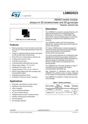 LSM6DS33TR datasheet.datasheet_page 1