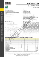 HMC524ALC3B 数据规格书 1