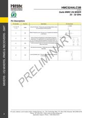 HMC524ALC3B 数据规格书 4