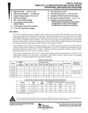 TLV271IDBVR Datenblatt PDF