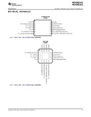 MSP430G2231IPW 数据规格书 3