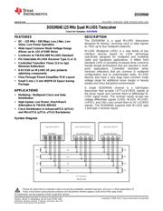 DS91M040TSQE/NOPB datasheet.datasheet_page 1