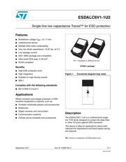 ESDALC6V1-1U2 datasheet.datasheet_page 1