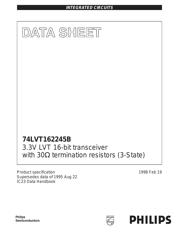 74LVT162245BDL,112 datasheet.datasheet_page 1