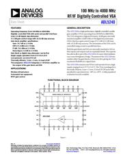 ADL5240ACPZ-R7 数据规格书 1