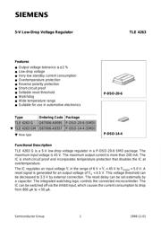 TLE4263 数据规格书 1