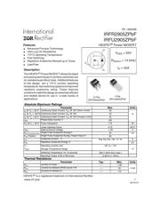 IRLR2905ZTRPBF Datenblatt PDF