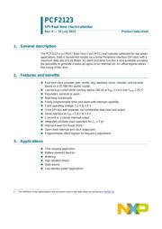 PCF2123BS/1 datasheet.datasheet_page 1