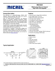 MIC5319-3.3YML-TR 数据规格书 1