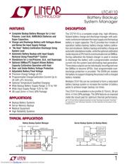 LTC4110 datasheet.datasheet_page 1