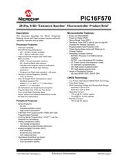PIC16F570-I/SP 数据规格书 1