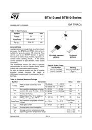 BTA10 datasheet.datasheet_page 1